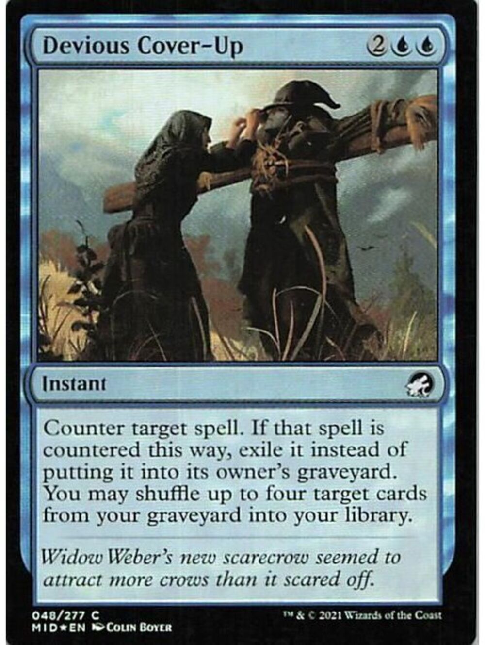 Magic: The Gathering 2021 Devious Cover-Up LP MID